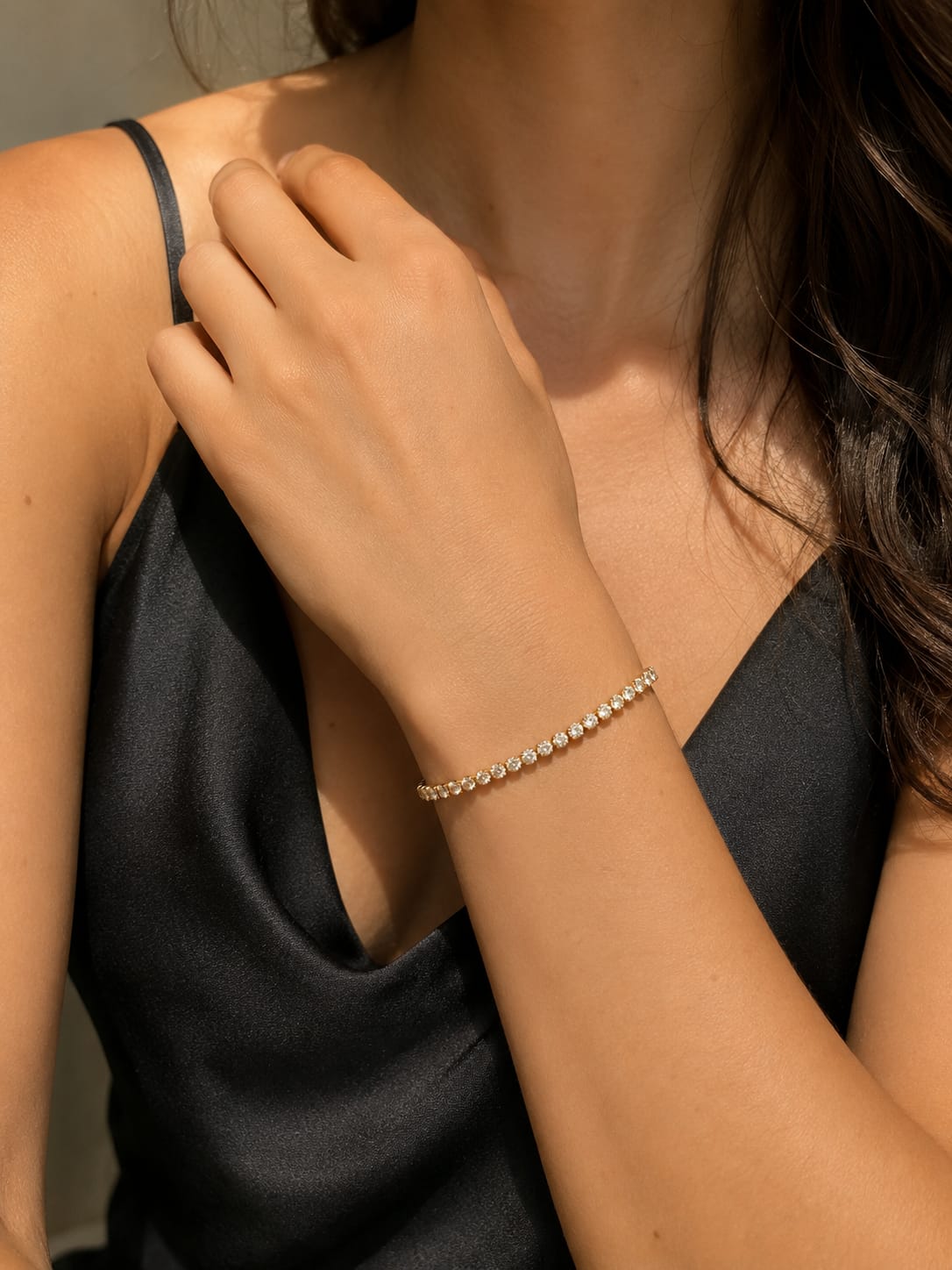 Crystal Tennis Bracelet