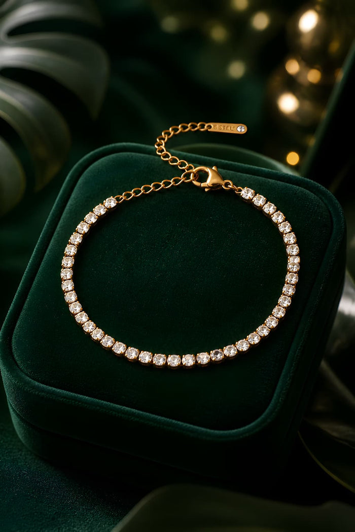 Crystal Tennis Bracelet