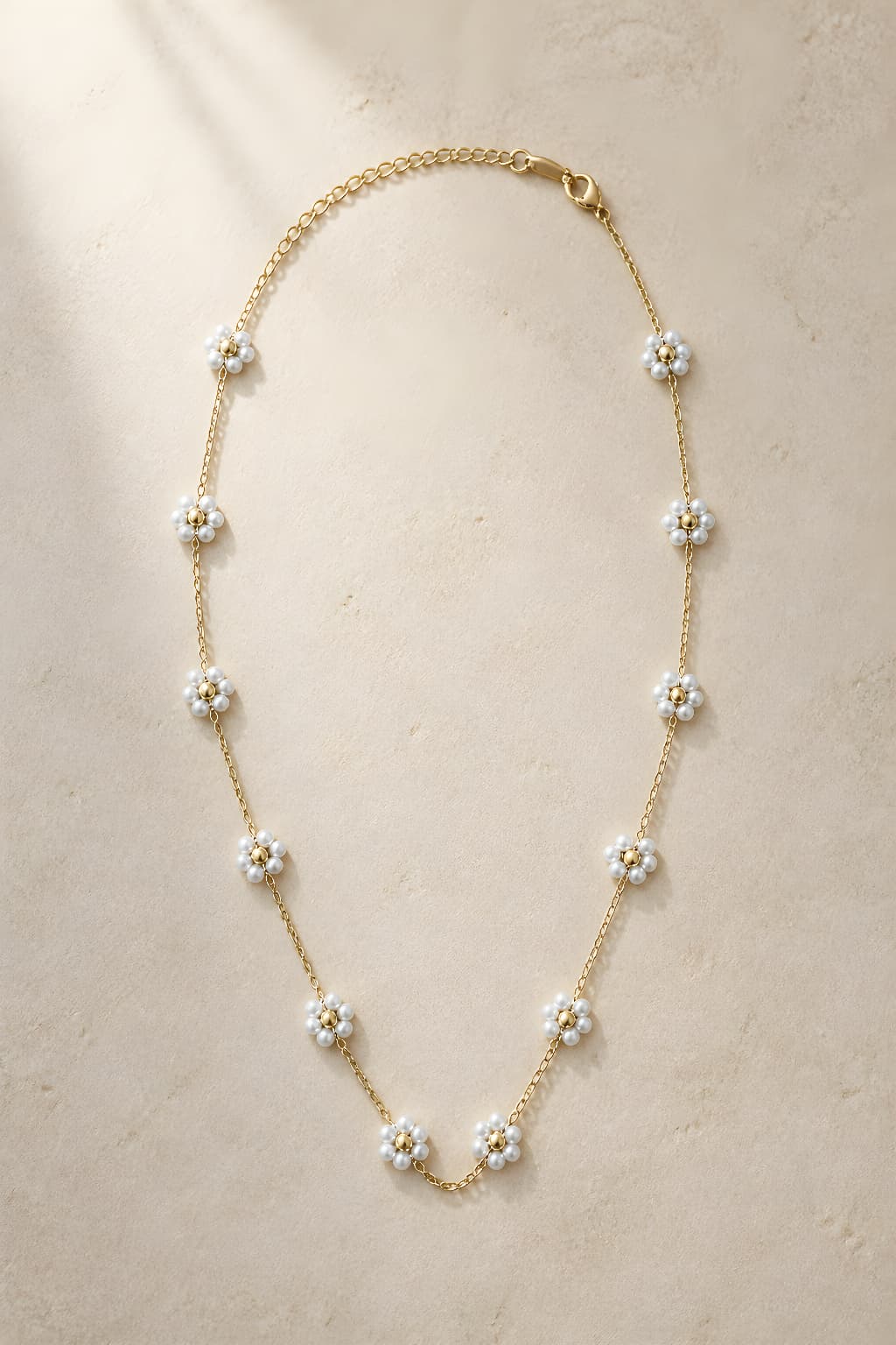 Pearl Flower Necklace